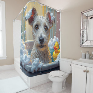Wire Fox Terrier Sloppy Sleepy Cute Funny 