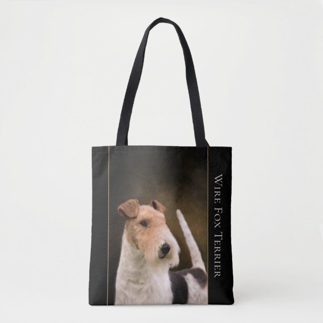 Wire Fox Terrier Tote (Front)