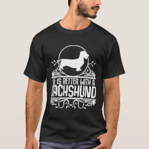 Wire Haired Dachshund Hunting Dog T-Shirt