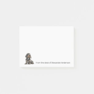 Wire-haired Dachshund Personalize Notes