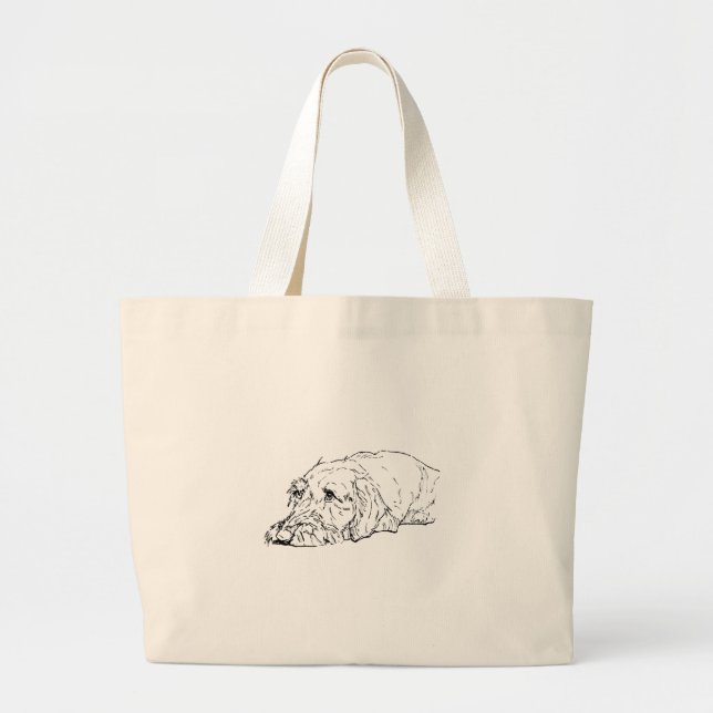 Wire Haired Dachshund Tote Bag (Front)