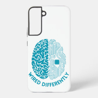 Wired Differently – Brain with Electronic Wiring Samsung Galaxy Case