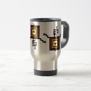 Wired Stainless Steel 15 oz Travel/Commuter Mug
