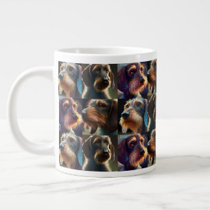 Wirehair Dachshund Giant Coffee Mug