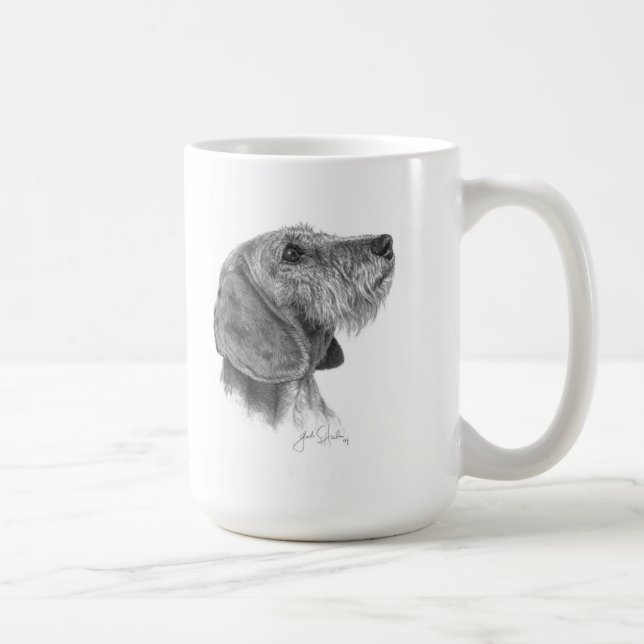 Wirehair Dachshund Mug (Right)
