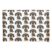 Wirehaired Dachshund | Cute Teckel Dog Patterned