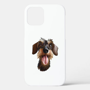 Wirehaired Dachshund iPhone 12 Pro Case