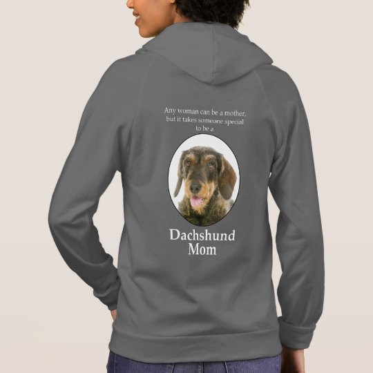 Wirehaired Dachshund Mom Hoodie