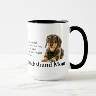Wirehaired Dachshund Mom Mug