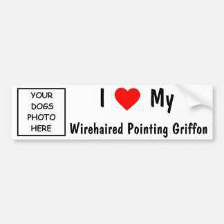Wirehaired Pointing Griffon Bumper Sticker