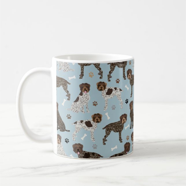 Wirehaired Pointing Griffon Coffee Mug (Left)