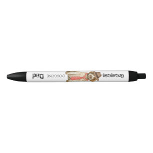 Wirehaired Pointing Griffon Dad Black Ink Pen