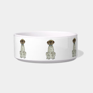 Wirehaired Pointing Griffon Dog Bowl