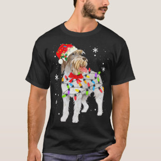 Wirehaired Pointing Griffon Dog Christmas Xmas Mom T-Shirt