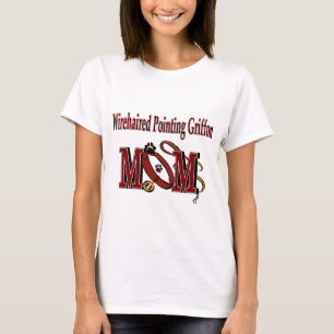 Wirehaired Pointing Griffon Mom T-Shirt
