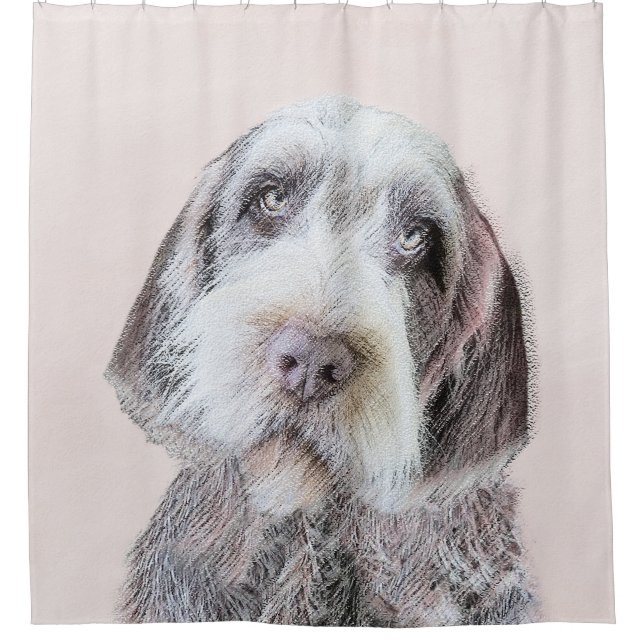 Wirehaired Pointing Griffon Painting - Dog Art (Front)
