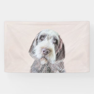 Wirehaired Pointing Griffon Painting - Dog Art Banner
