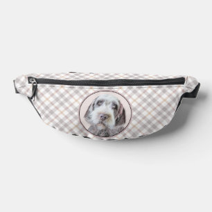 Wirehaired Pointing Griffon Painting Pet Dog Art Fanny Pack