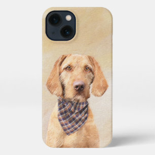 Wirehaired Vizsla Painting - Cute Original Dog Art iPhone 13 Case