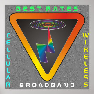 WIRELESS BROADBAND CELLULAR POSTER