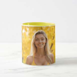 Wireless Elegance in Spring Mug