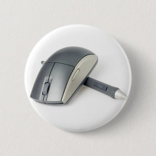 Wireless mouse and digital pen 2 inch round button