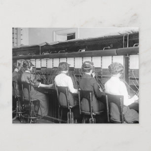 Wires Crossed: 1914 Postcard