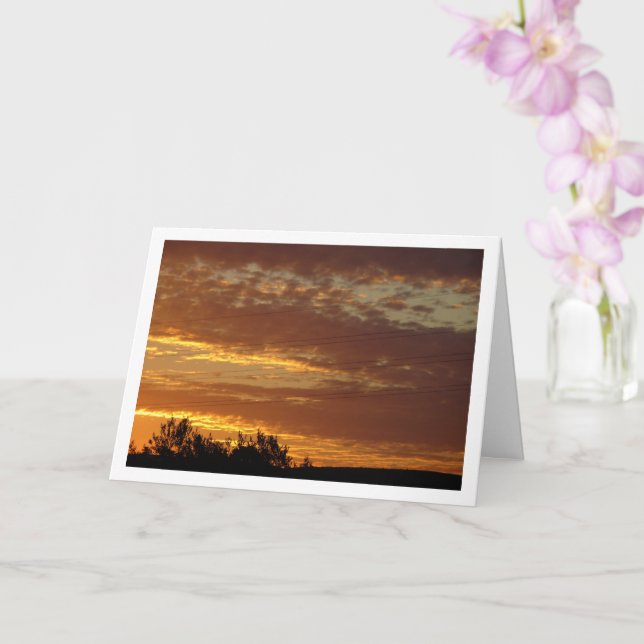 Wires in the Sky Card (Orchid)