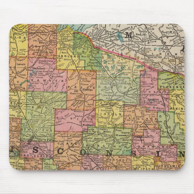 Wisconsin 2 mouse pad (Front)