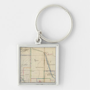 Wisconsin 3 keychain