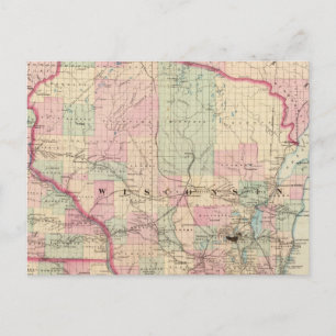 Wisconsin 3 postcard