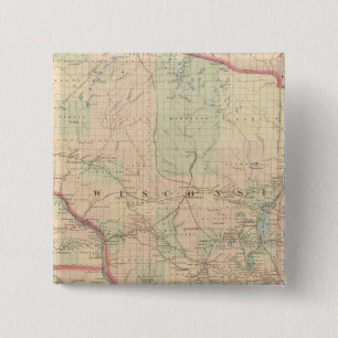 Wisconsin 4 2 inch square button