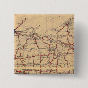 Wisconsin 6 2 inch square button
