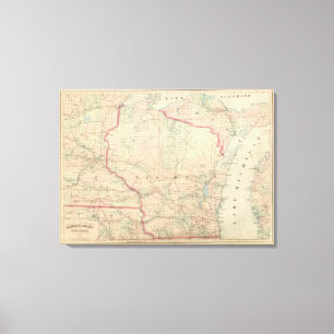 Wisconsin 7 canvas print