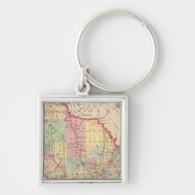 Wisconsin 7 keychain (Front)