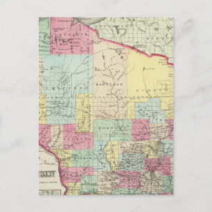 Wisconsin 8 postcard