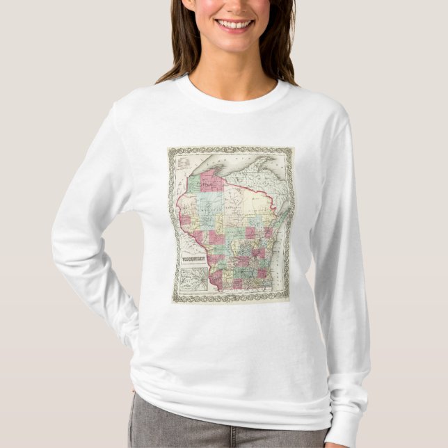 Wisconsin 8 T-Shirt (Front)