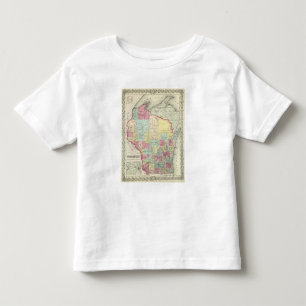 Wisconsin 8 toddler t-shirt