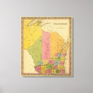 Wisconsin 9 canvas print