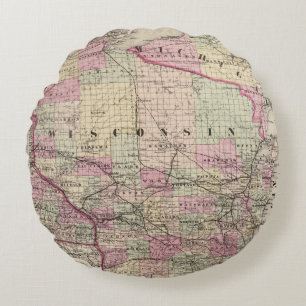 Wisconsin 9 round pillow