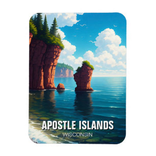 Wisconsin Apostle Islands National Lakeshore Magnet