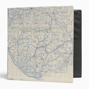 Wisconsin Bicycle Road Map 6 Binder