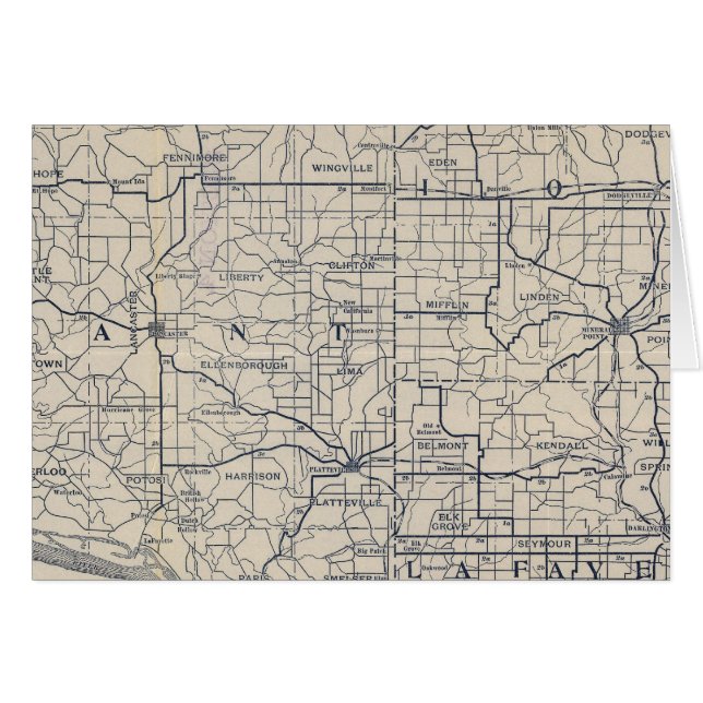 Wisconsin Bicycle Road Map 8 (Front Horizontal)