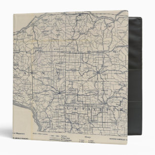Wisconsin Bicycle Road Map 8 Binder