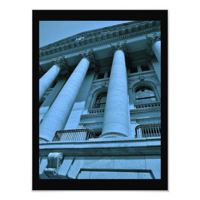 Wisconsin Capitol Columns Photo Print (Front)
