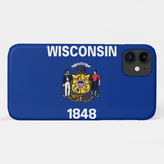 Wisconsin Case-Mate iPhone Case (Back (Horizontal))