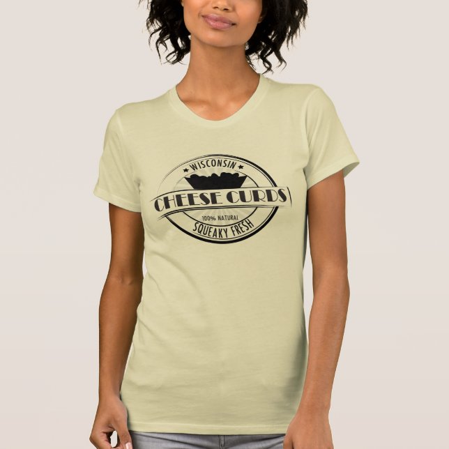 Wisconsin Cheese Curds T-Shirt (Front)