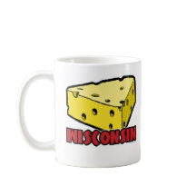 Wisconsin Cheese Wedge White 11 oz Classic Mug