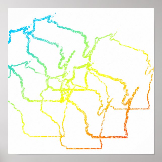 wisconsin chill blur poster (Front)