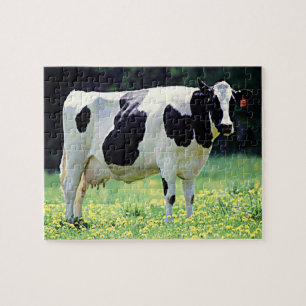 Wisconsin Dairy Cow Jigsaw Puzzle